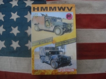 images/productimages/small/Hummer M998 Gun Truck  en  Troop Carrier Dragon 1;72 nw.voor.jpg